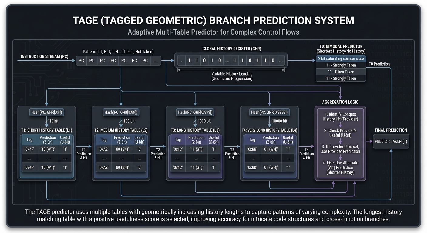 TAGE Branch Prediction