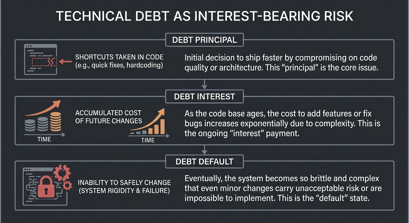 Technical Debt as Interest