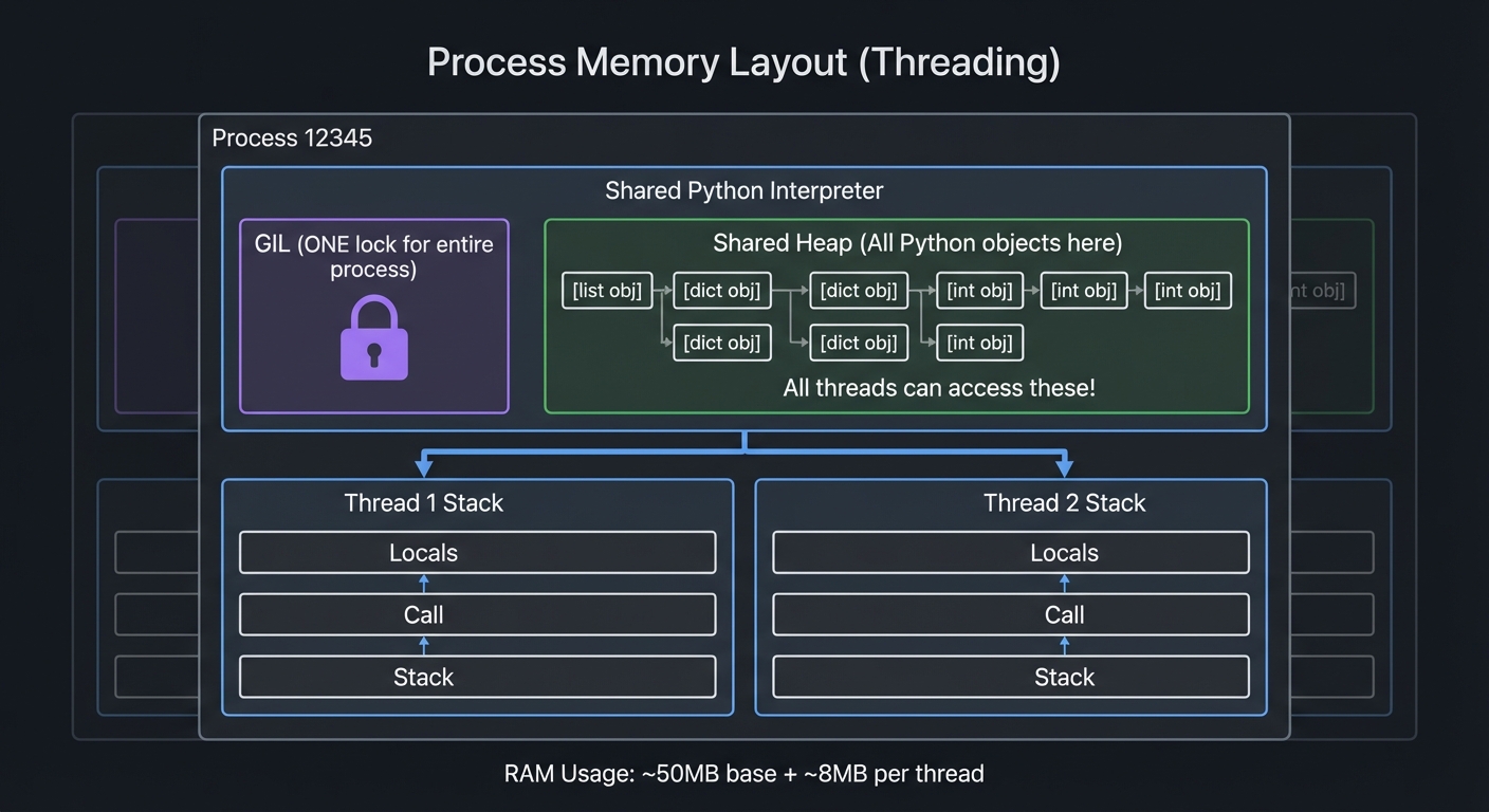 Threading Memory Layout