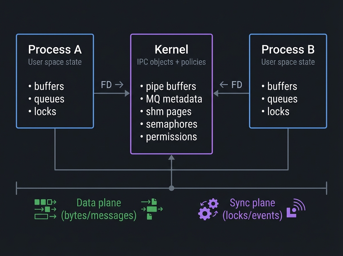 Unix IPC big picture mental model