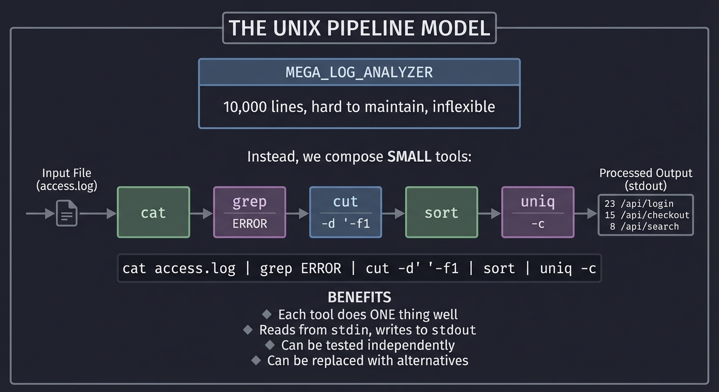 Unix Pipeline Model