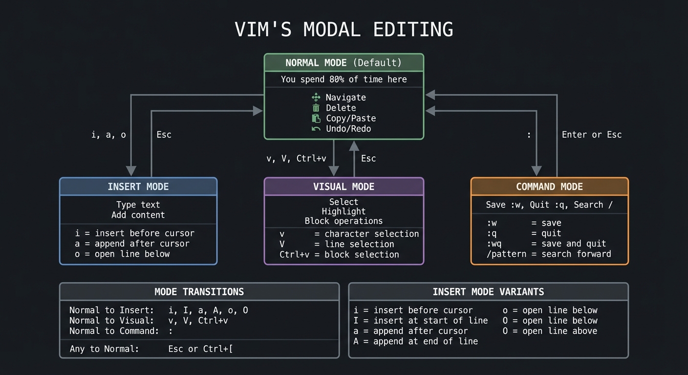 Vim Modal Editing