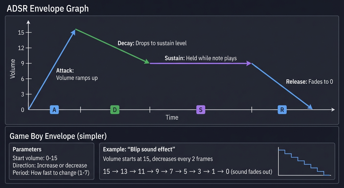 Volume Envelope (ADSR)
